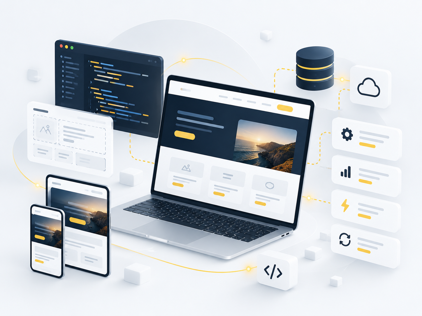 Moderne Webentwicklung mit TYPO3, Laravel und responsiven Webanwendungen